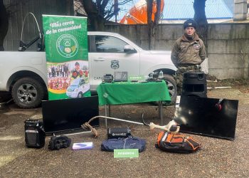 Detenido sujeto por receptación en Puerto Aysén: Carabineros recupera especies de robos y hurtos anteriores