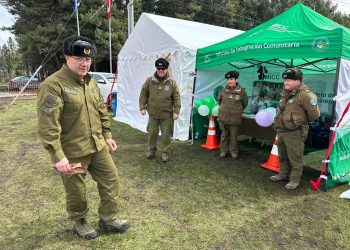 Carabineros despliega más de 600 efectivos para resguardar seguridad en 24 eventos de Fiestas Patrias en la región de Aysén.