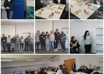 Consejo de Capacitación de Capital Humano CChC y ONG Canales dieron la bienvenida a la industria de la construcción a estudiantes TP del Liceo Juan Pablo II
