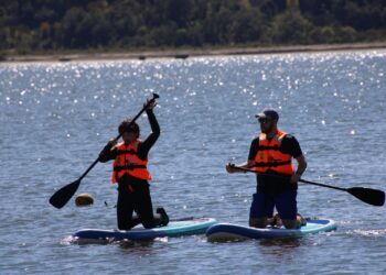 Se realizó primer Campeonato de Tablas SUP en Puerto Chacabuco