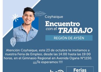 Hoy lunes 23 en el Gimnasio Regional de Coyhaique: Feria laboral organizada por SENCE con más de 200 puestos de trabajo para ofrecer