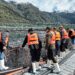 Estudiantes de educación técnica visitaron centro de cultivo AquaChile en Aysén