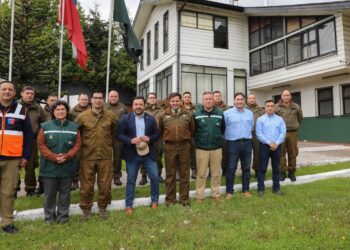 CONAF capacita al COP de Carabineros para fortalecer el sistema de protección regional contra incendios forestales