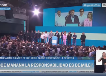 Massa reconoce la derrota y Javier Milei es el nuevo presidente electo de Argentina