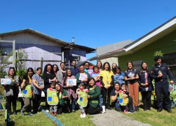 Jardines Infantiles de Islas Huichas cierran proyecto financiado por el Gobierno Regional
