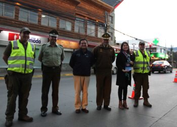 Delegado Presidencial Regional encabeza Ronda Extraordinaria de Carabineros