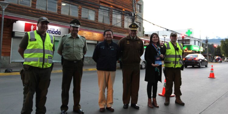 Delegado Presidencial Regional encabeza Ronda Extraordinaria de Carabineros