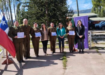 Cerca de 50 funcionarios y funcionarias de Carabineros fortalecen sus competencias y habilidades para atender denuncias de Violencia Intrafamiliar