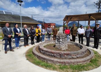 Inauguran obras de mejoramiento de plazoleta de Barrio La Balsa en Puerto Aysén