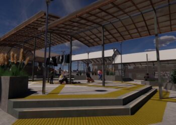 Gobernadora Andrea Macías presenta nueva infraestructura que se construirá en Feria Las Quintas