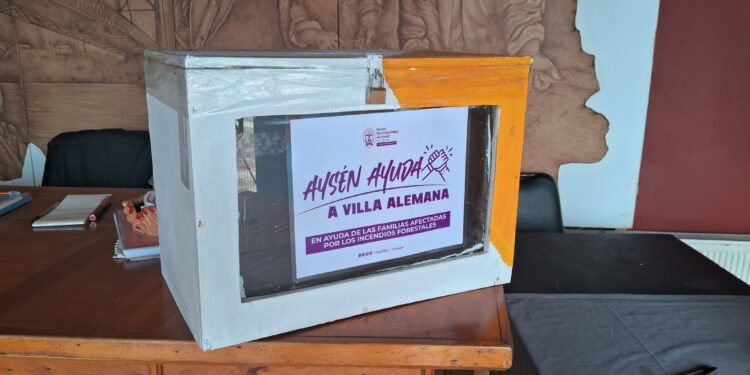 Por incendios forestales: Municipalidad de Aysén realiza campaña para auxiliar a Villa Alemana