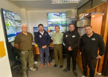 Aysén ya cuenta con 33 cámaras de televigilancia implementadas en las principales calles y zonas residenciales de la ciudad