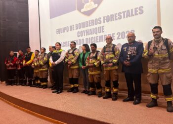 Tercera Compañía de Bomberos de Coyhaique recibe acreditación como unidad forestal