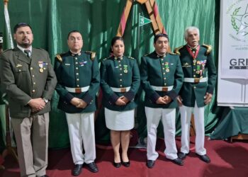 La Tercera compañía de bomberos de Puerto Aysén celebró su aniversario N°74