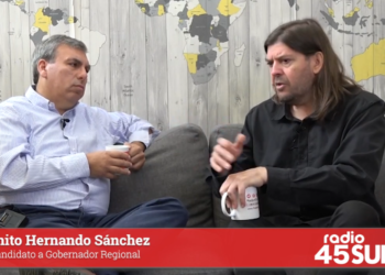 Benito Hernando declina su postulación a Gobernador Regional