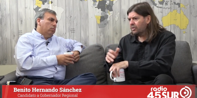 Benito Hernando declina su postulación a Gobernador Regional
