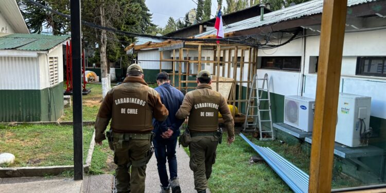 Delincuente fue detenido por tercera vez en una semana por Carabineros
