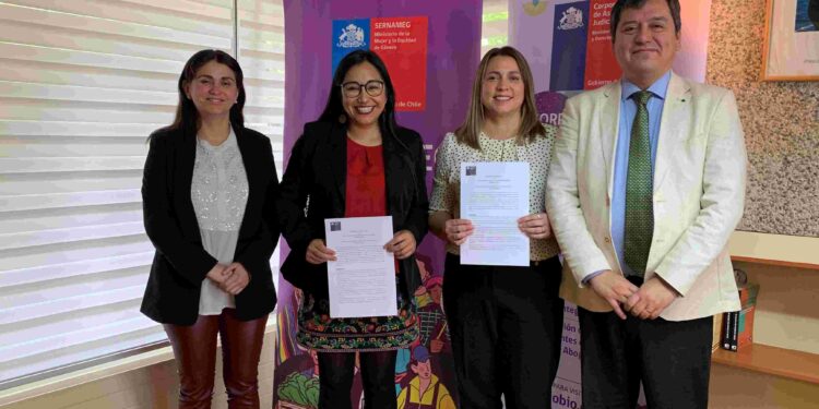 Firman convenio para facilitar acceso a justicia de mujeres víctimas de violencia intrafamiliar en Aysén