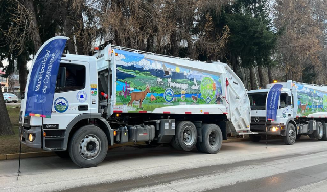 Corte Suprema da la razón al GORE por compra de camiones recolectores de basura para Coyhaique.