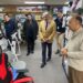 Con hito comunicacional en Puerto Aysén autoridades visibilizan la ley de las 40 horas.