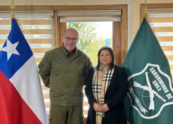 Diputada Raphael visitó a Jefe de Zona de Carabineros y le manifestó su irrestricto apoyo