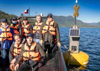 Fundación Chile Lagos Limpios, AquaChile, Innovex, la Universidad de California Davis y CIEP lanzan monitoreo ambiental en lago Riesco