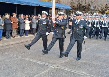 En Puerto Aysén se realizó la ceremonia oficial de aniversario de las Glorias Navales