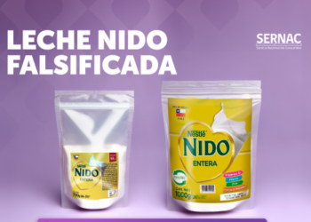 SERNAC alerta sobre falsificación de leche Nido