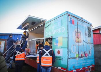 SENAPRED despliega simulador sísmico en Aysén para fortalecer la preparación ante desastres naturales