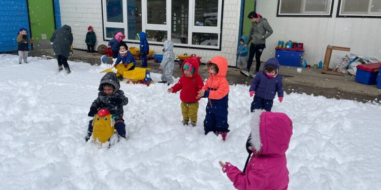 La Nieve: Un aliado en la educación infantil en la Región de Aysén