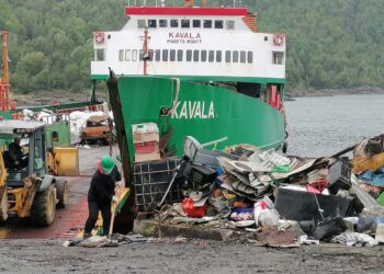 200 toneladas de residuos metálicos fueron retirados desde Puerto Aguirre