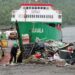 200 toneladas de residuos metálicos fueron retirados desde Puerto Aguirre