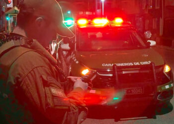 Carabineros de Coyhaique detiene a dos individuos por robo con violencia tras denuncia de víctima en hospital