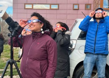 La región de Aysén se rinde ante la magia del eclipse solar anular