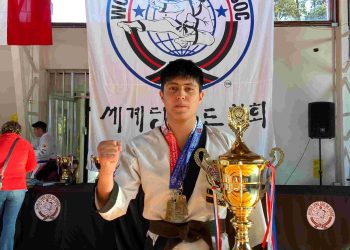 Joven coyhaiquino gana primer lugar en Campeonato Nacional World Tang Soo DO