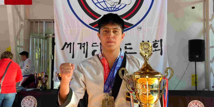 Joven coyhaiquino gana primer lugar en Campeonato Nacional World Tang Soo DO