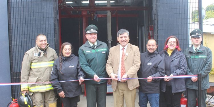 Inauguran Sistema de Redes Contra Incendio en el Centro de Detención Preventiva de Puerto Aysén