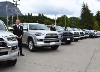La PDI de Aysén recibe 16 vehículos nuevos para reemplazo de su flota operativa