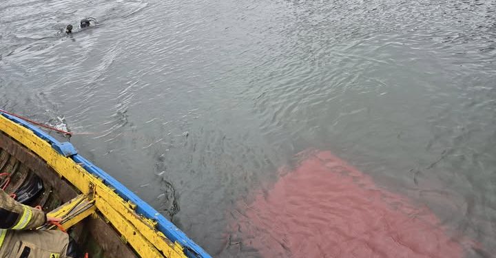 Rescate de Madre y Lactante Tras Volcamiento en Río Cisnes