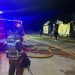 Incendio destruye antigua escuela Guido Gómez en Puerto Cisnes