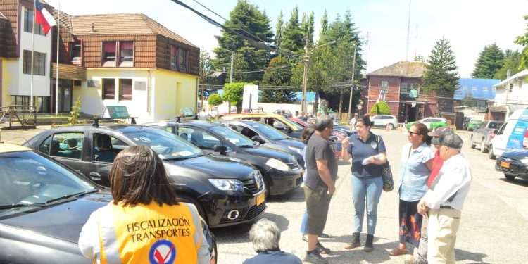 Operativo para fiscalización de vehículos de transporte turístico