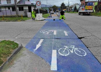 Puerto Aysén completa mantención de ciclovías en el radio urbano