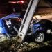 Accidente en Coyhaique deja tres personas lesionadas tras choque con poste de tendido eléctrico