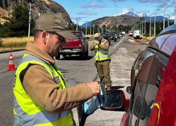 Preocupación por aumento de fallecidos en rutas de Aysén: Carabineros intensifica fiscalizaciones viales