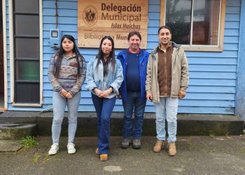 Diego Fuentes asume como nuevo delegado municipal en Isla Las Huichas