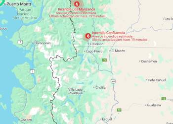 Incendio en El Bolsón moviliza a más de 400 brigadistas y provoca evacuaciones masivas