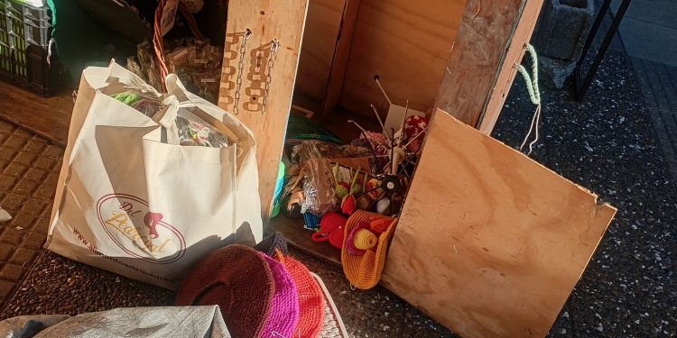 Locatarias de AG Arte Patagonia sufren vandalismo y robo en la Plaza de Armas de Coyhaique