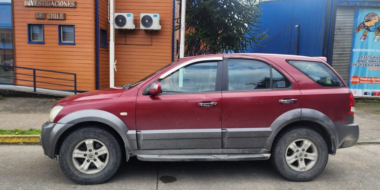 PDI Aysén detiene a cinco personas y recupera vehículo robado en Coyhaique