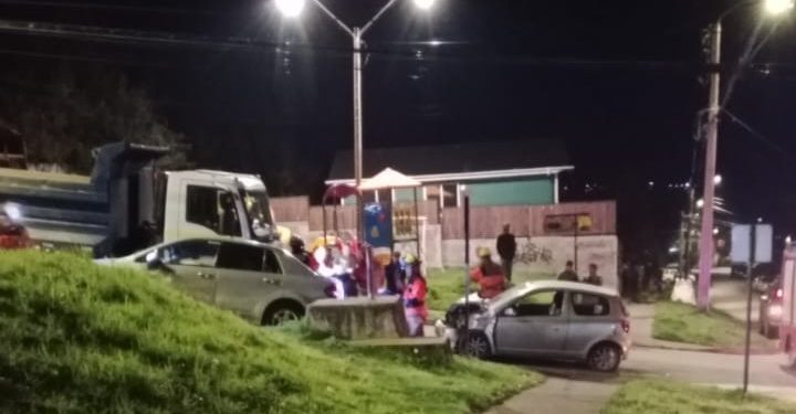 Accidente en Coyhaique deja una persona lesionada