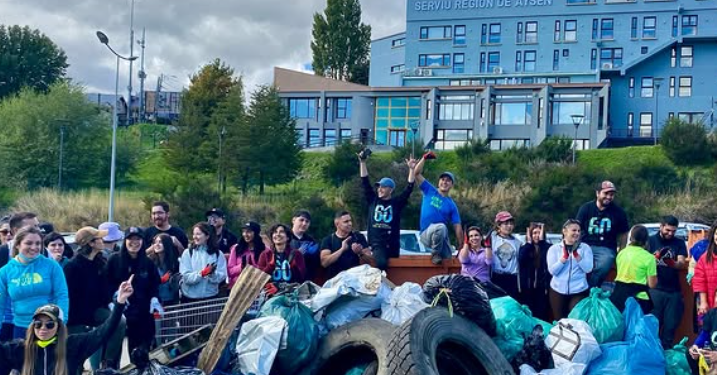 LimpiaFest: Jóvenes de Coyhaique impulsan iniciativa para recuperar espacios públicos